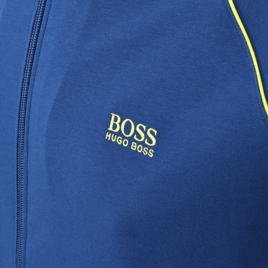 Alternative Image for ProductBOSS Bodywear Full Zip Sweatshirt Blue3